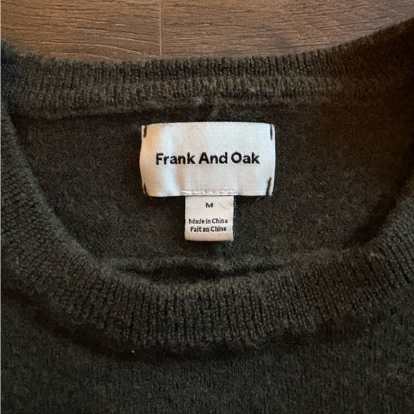 Frank and Oak Green Sweater - Picture 3 of 5